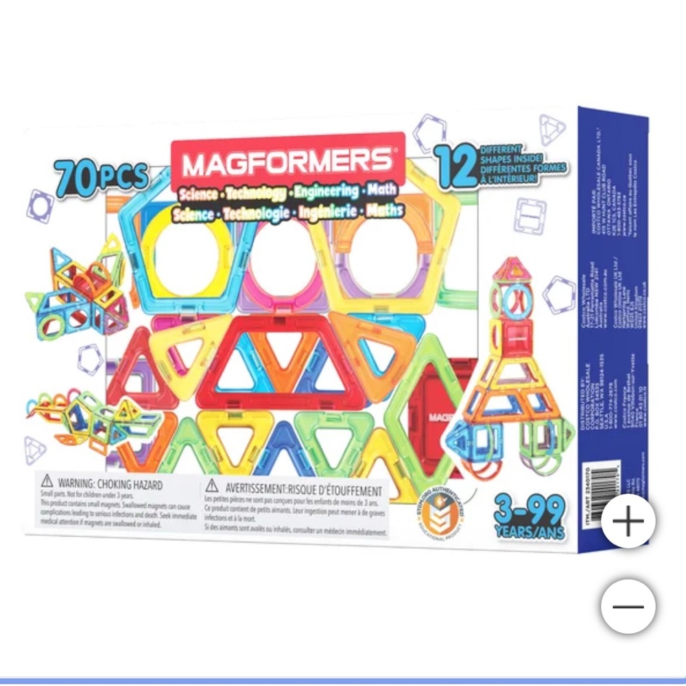 Rainbow Magnetic Building Set